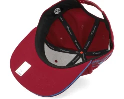 Colorado Avalanche Gino Flat Brim Dark Garnet/Blue Snapback - Fanatics