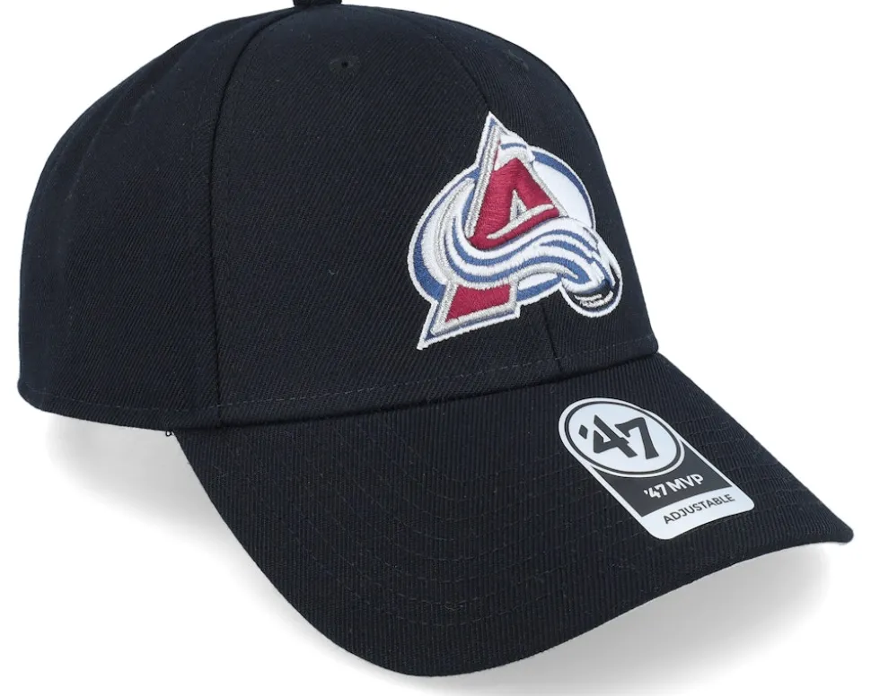 Colorado Avalanche Mvp Black/White Adjustable - 47 Brand