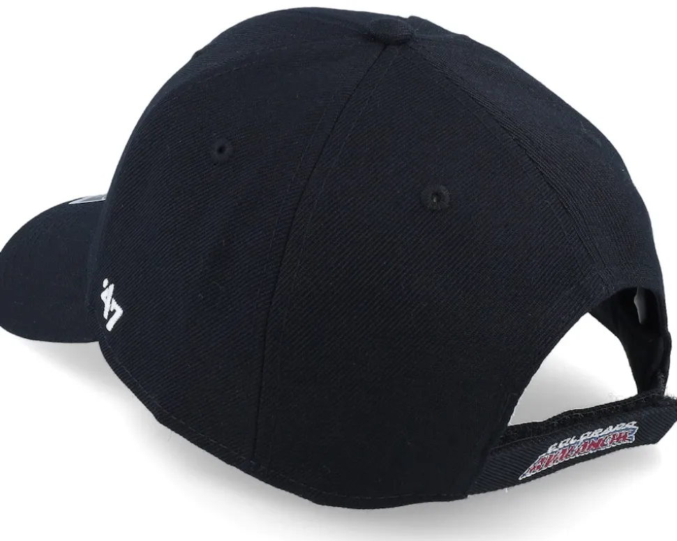 Colorado Avalanche Mvp Black/White Adjustable - 47 Brand
