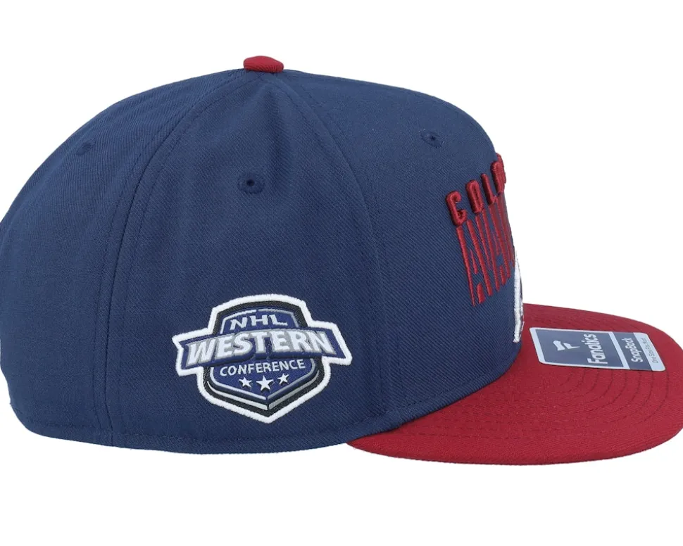 Colorado Avalanche Navy/Garnet Snapback - Fanatics