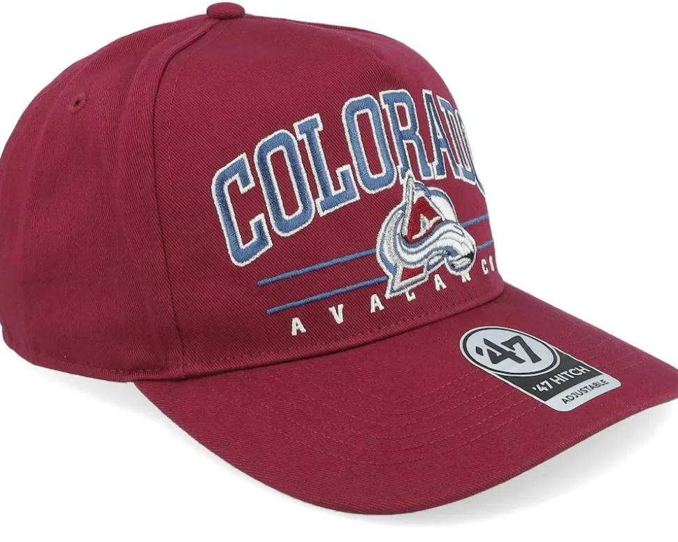 Colorado Avalanche Roscoe 47 Hitch Cap Cardinal A-frame Adjustable - 47 Brand