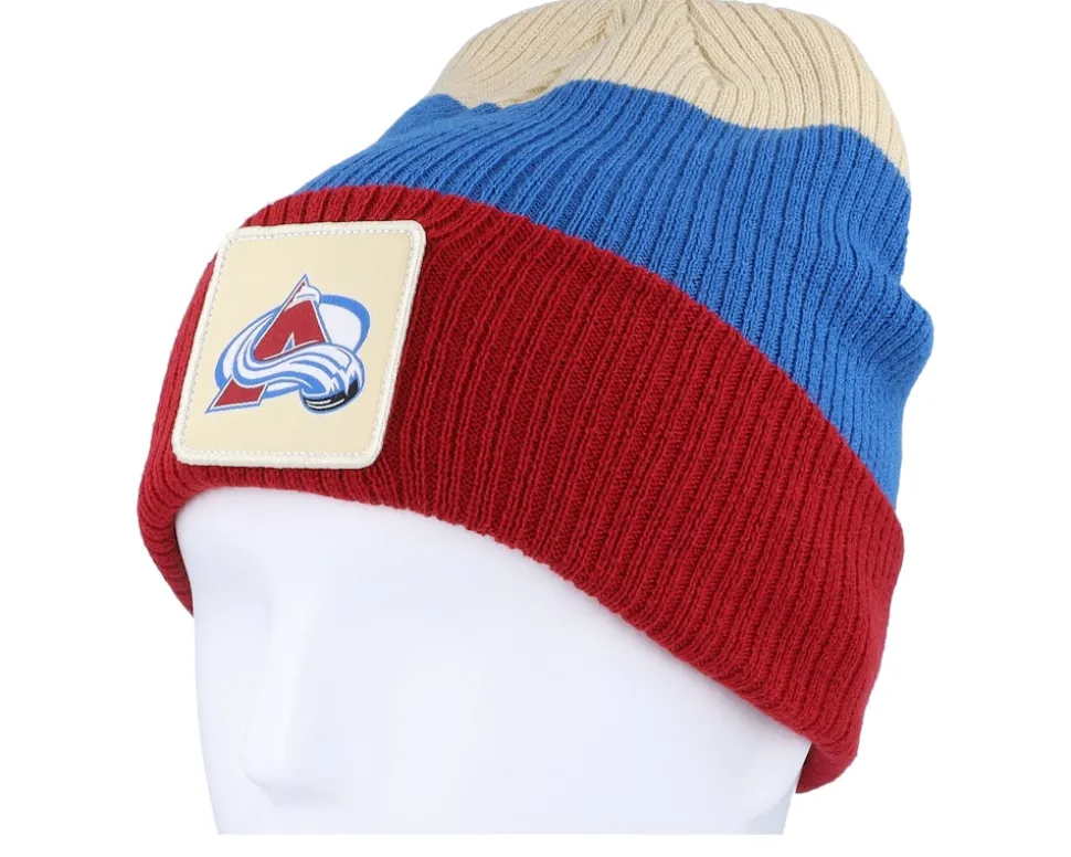 Colorado Avalanche Showboat Garnet/Blue/Natural Cuff - Fanatics