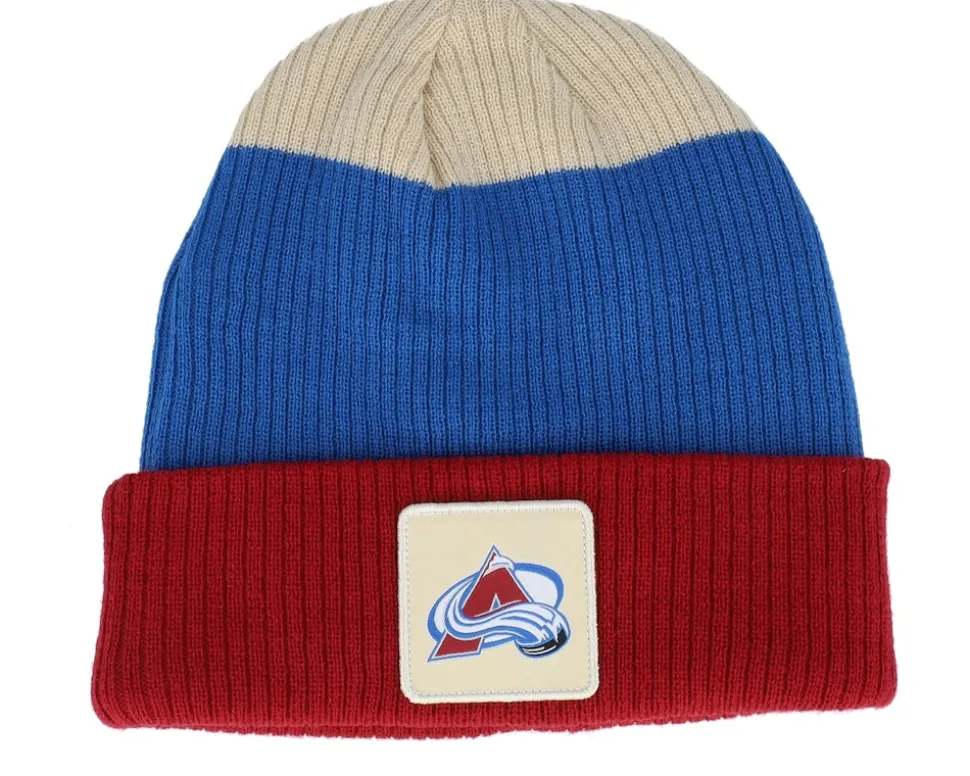 Colorado Avalanche Showboat Garnet/Blue/Natural Cuff - Fanatics