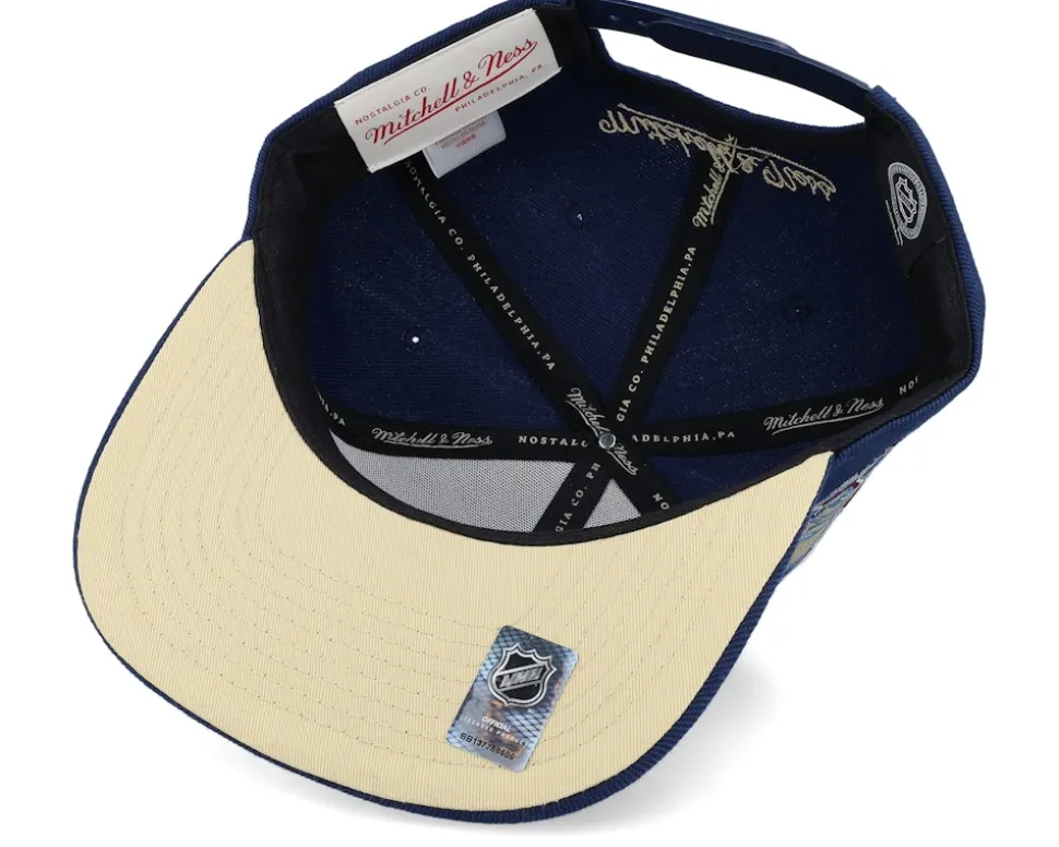 Colorado Avalanche With Love Blue Snapback - Mitchell & Ness