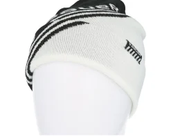 Colorblock Toque Black/White Cuff - Bauer