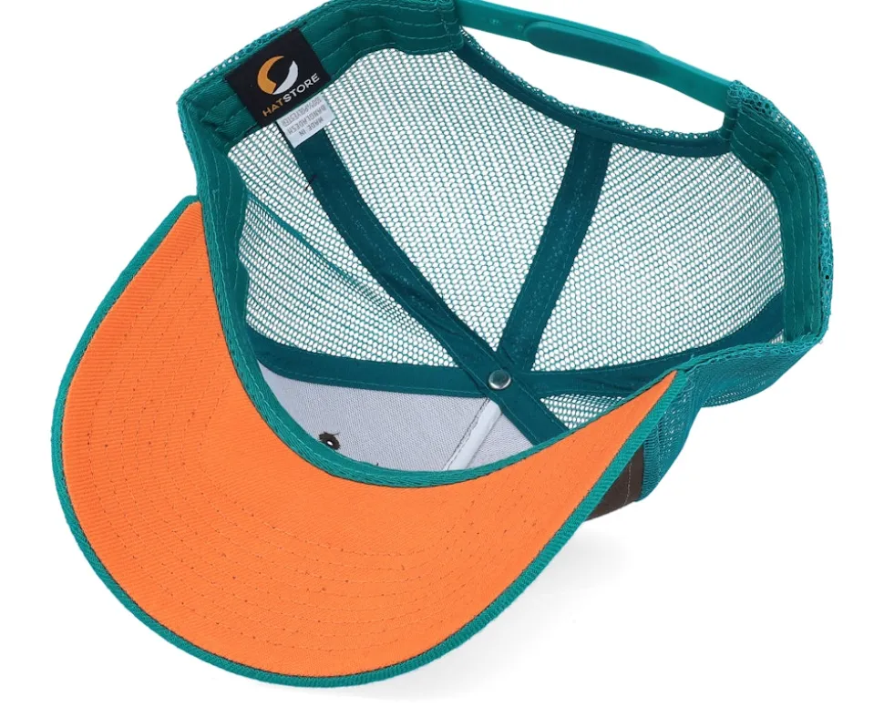 Colorful Deer Big Patch Brown/Teal/Orange A-frame - Iconic