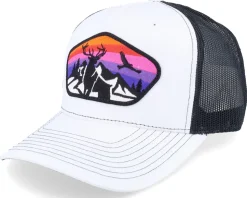 Colorful Deer Big Patch White/Black A-frame - Iconic