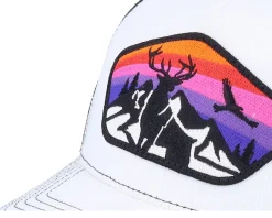Colorful Deer Big Patch White/Black A-frame - Iconic