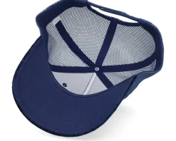 Colosseum At Its Peak Velvet Navy A-Frame Trucker - Calza Pennello