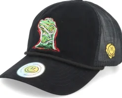 Colourful Lizard Bachelor Black/Mouse Trucker - Lucid Smile