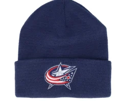 Columbus Blue Jackets Knit NHL Navy Cuff - American Needle
