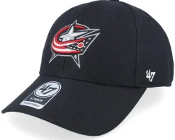 Columbus Blue Jackets Mvp Black Adjustable - 47 Brand