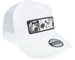 Comic Strip Thief White Velvet Trucker - Moomin
