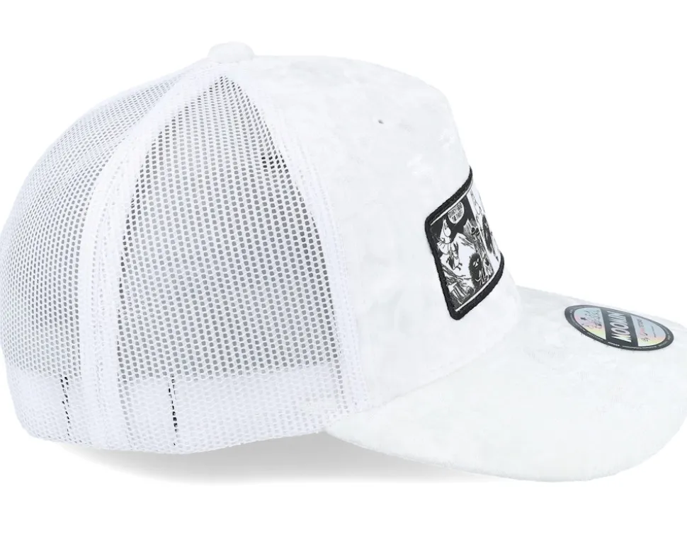 Comic Strip Thief White Velvet Trucker - Moomin