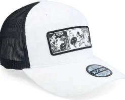 Comic Strip Thief White/Black Velvet Trucker - Moomin