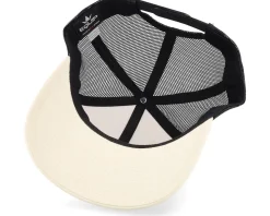 Compass Rose Ivory/Black Contrast Stitch Trucker - Wild Spirit