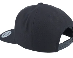 Compass Shield Black Patch Black Snapback - Wild Spirit