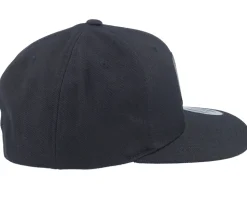 Compass Shield Black Patch Black Snapback - Wild Spirit