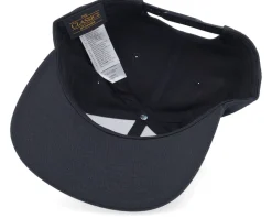 Compass Shield Black Patch Black Snapback - Wild Spirit