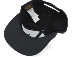 Compass Shield Brown Patch Black Snapback - Wild Spirit