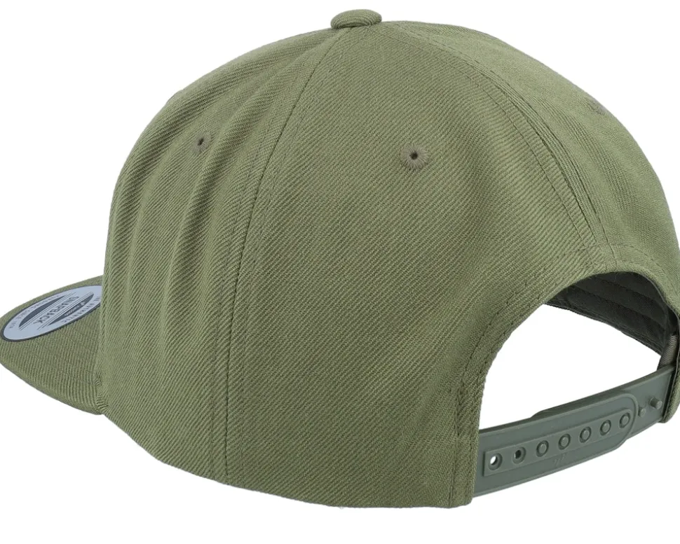 Compass Shield Green Patch Buck Snapback - Wild Spirit