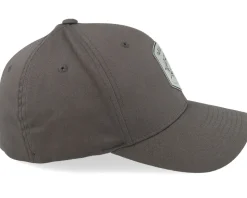 Compass Shield Grey Patch Dark Grey Flexfit - Wild Spirit