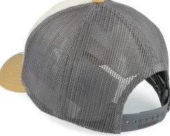 Compass Shield Grey Patch Beige/Grey/Amber Gold - Wild Spirit