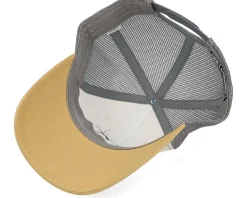 Compass Shield Grey Patch Beige/Grey/Amber Gold - Wild Spirit