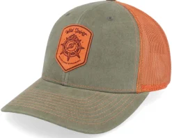 Compass Shield Orange Patch Dark Loden/Terra Cotta - Wild Spirit