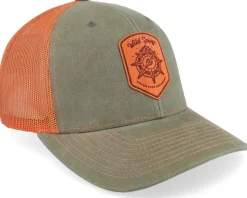 Compass Shield Orange Patch Dark Loden/Terra Cotta - Wild Spirit