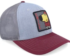 Cool Chill Guy Heather Grey/Charcoal/Maroon - Iconic