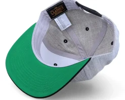 Cool Llama Lines Heather Grey/Black Snapback - Iconic