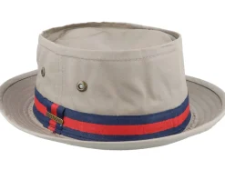 Co/Pes Beige Pork Pie - Stetson