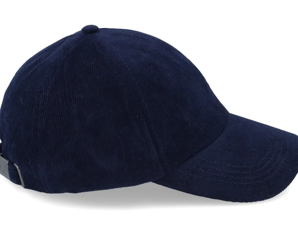 Cord Baseball Cap Dark Navy Dad Cap - Lyle & Scott