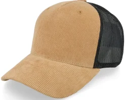 Cord Caramel/Black A-frame Trucker - Equip