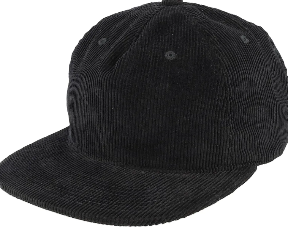 Cord Dark Green 5-panel Halfmoon Snapback - Equip