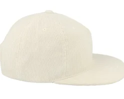 Cord Ivory 5-panel Halfmoon Snapback - Equip