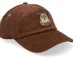 Corduroy Baseball Cap Dark Brown Dad Cap - Upfront