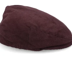 Corduroy Brown Flat Cap - Jaxon & James