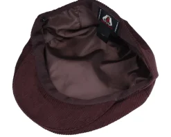 Corduroy Brown Flat Cap - Jaxon & James