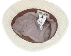 Corduroy Jersey Wool White Bucket - Stetson