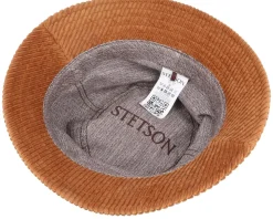 Corduroy Manchester Orange Bucket - Stetson