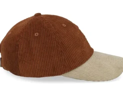 Corduroy Off Brown/Khaki Dad Cap - Equip