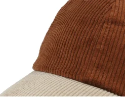 Corduroy Off Brown/Khaki Dad Cap - Equip