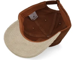 Corduroy Off Brown/Khaki Dad Cap - Equip