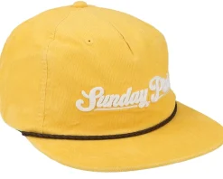 Corduroy Semi Spark Yellow Strapback - Adidas