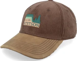 Corduroy Woods Chestnut Baseball Adjustable - Stetson