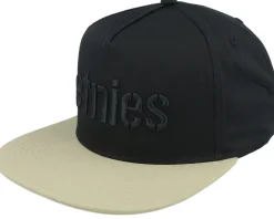 Corp Black/Black/Gum Snapback - Etnies