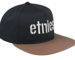 Corp Black/Brown Snapback - Etnies