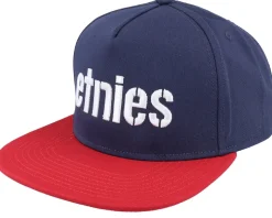 Corp Navy/Red/White Snapback - Etnies